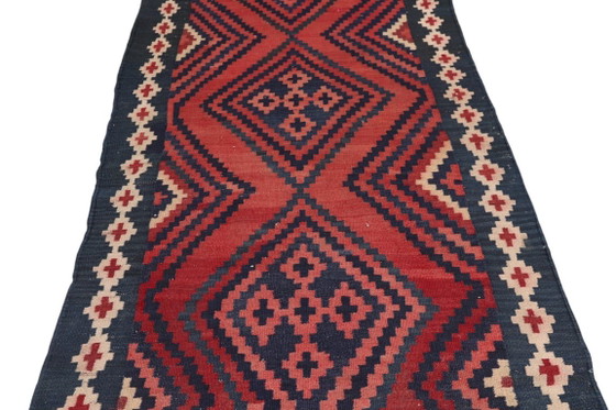 Kelim Modern Caucus Kilim - Art Arménien Vintage – Tapis, Wool (photo 4 of 5)
