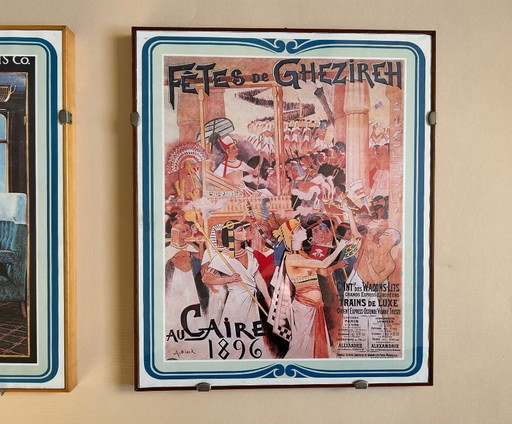 Un paio di immagini pubblicitarie ferroviarie d'epoca