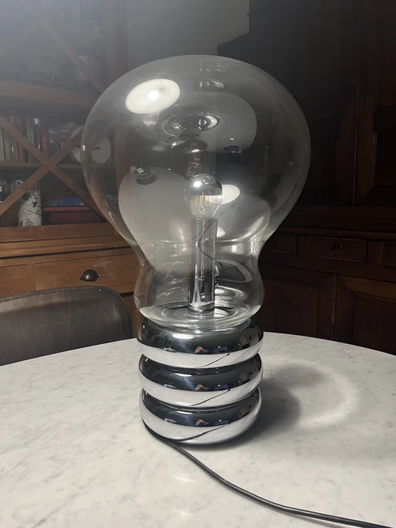 Image 1 of Ingo Maurer Giant Bulb Clear Desk Lamp Xl