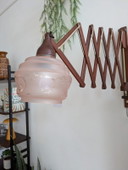 Vintage Danish scissor lamp, wall lamp
