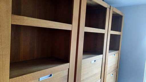 3x interior cabinets