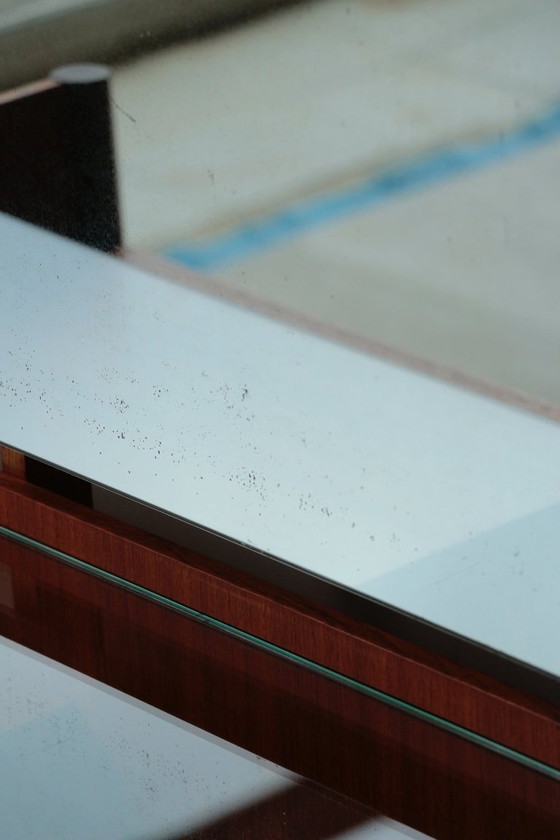 Image 1 of Wrighton Teakhouten kaptafel - Vintage jaren 60 - Zeshoekige voet