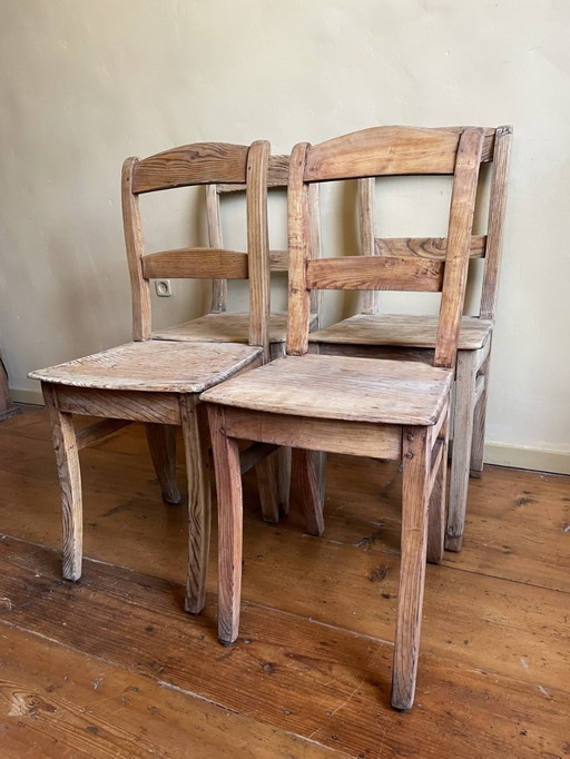 4x Bistro Chairs Chairs Kitchen Chairs French Country