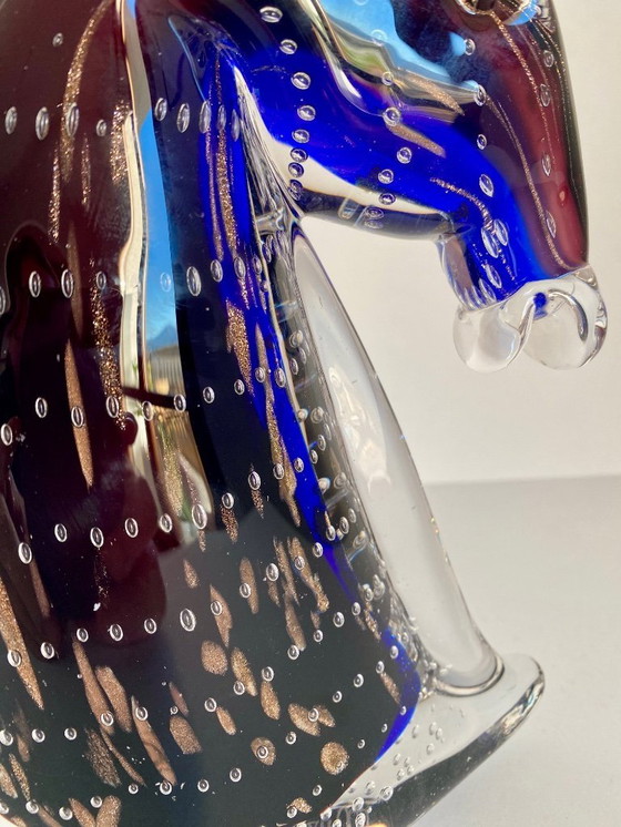 Image 1 of Vetro di Murano – Testa di Cavallo Grande – 24 cm – 2,5 kg