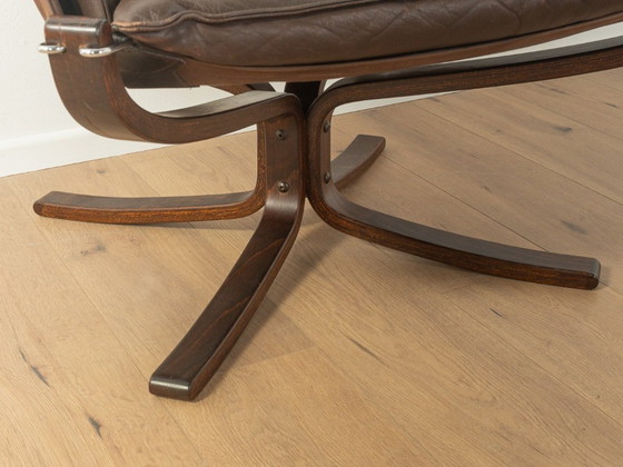 Image 1 of FALCON chair with footstool, Sigurd Ressell for Vatne Møbler, Vintage