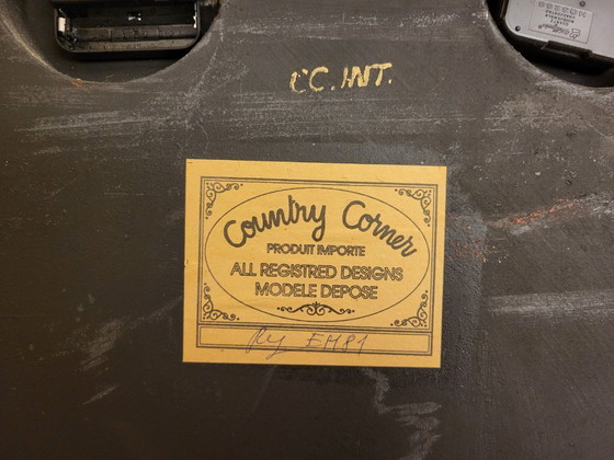 Image 1 of Imagen de reloj de avión de madera de Country Corner