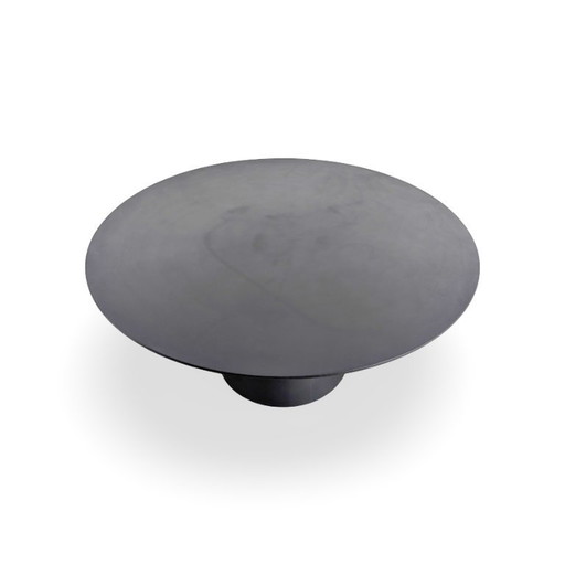 Original Desalto Clay Concrete Design round dining table by Marc Krusin