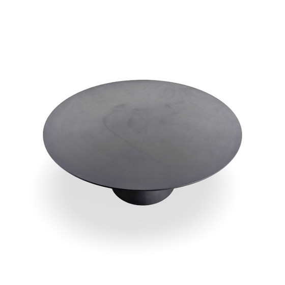 Image 1 of Table de salle à manger ronde Original Desalto Clay Concrete Design par Marc Krusin