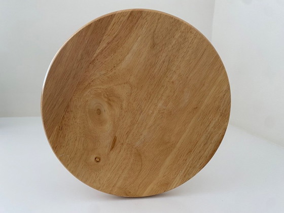 Image 1 of Vintage wooden stool, piano stool, painting stool, artist stool, industrial stool - 1980s