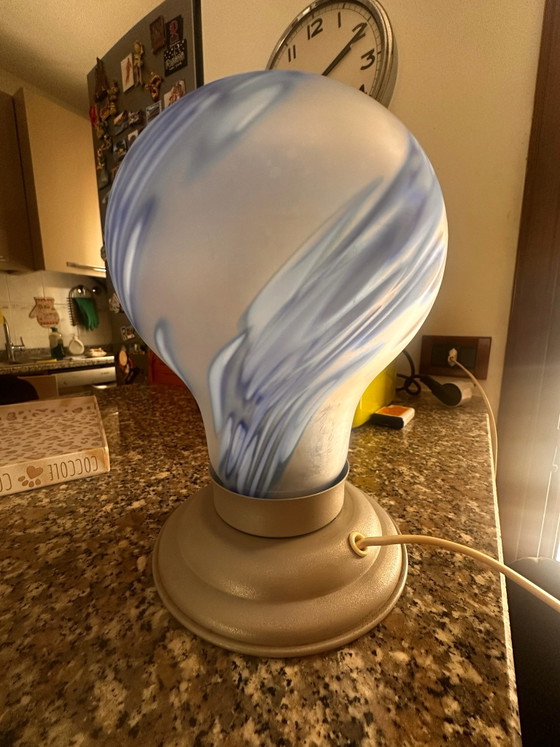 Splendida lampada vintage 2p originale – Lampade da tavolo, Vetro (photo 2 of 10)