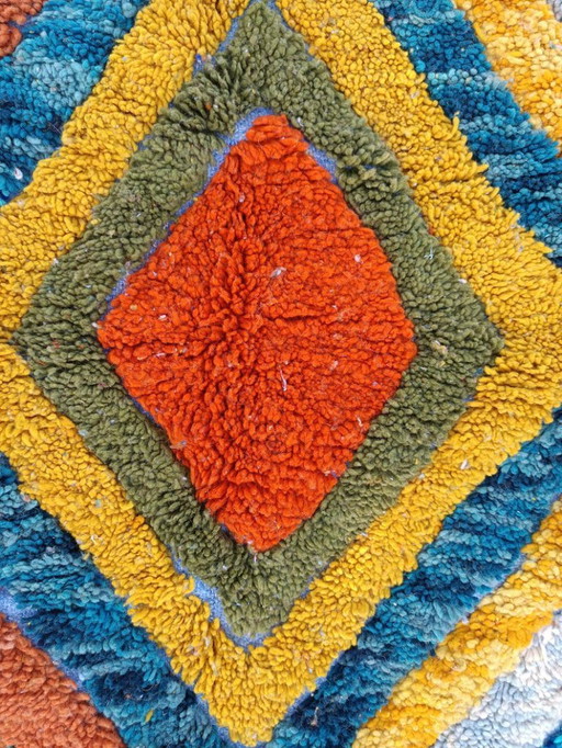 Tapis berbères veelkleurige en laine 400cmx200cm