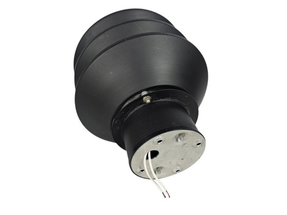 Lampada da tavolo nera con paralume a strati, Lampade da tavolo, Metallo, Nero, Modern (foto 3 di 9)