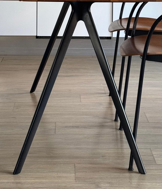 Image 1 of Pilma Solid Wood Dining Table - Industrial Design