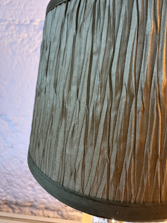 Image 1 of Art Deco lamp in chrome and crystal