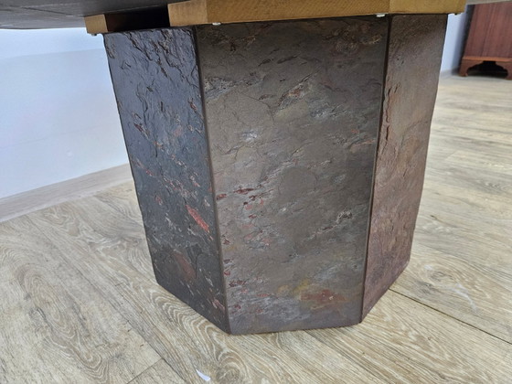 Nederlandse Salontafel van Paul Kingma, jaren 80 – Koffietafelboeken, Copper, Brass, Brutalist (photo 10 of 17)