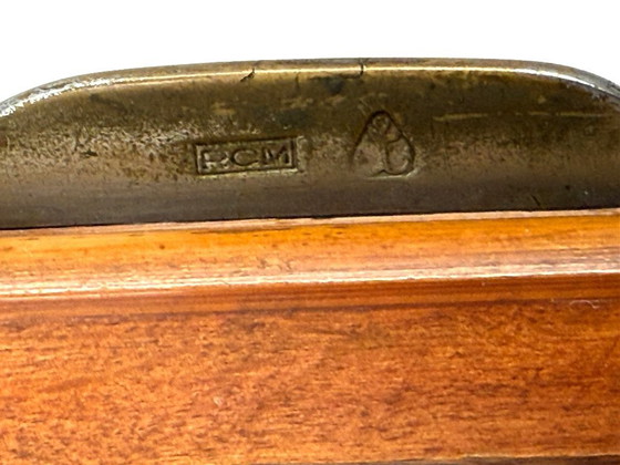 Image 1 of Portagioie Hollywood regency in bambù grissinato stile Gabriella Crespi, RCM Italia 1970