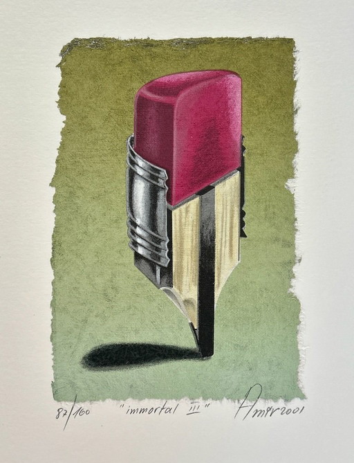Screen print Sharon Amir - Immortal III