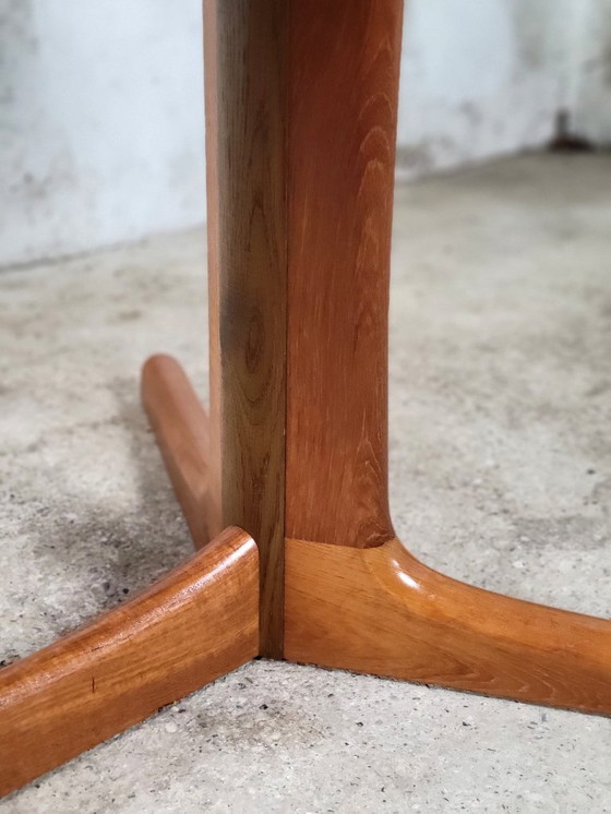 Image 1 of Tavolo da pranzo ovale allungabile in stile danese di Dyrlund in teak