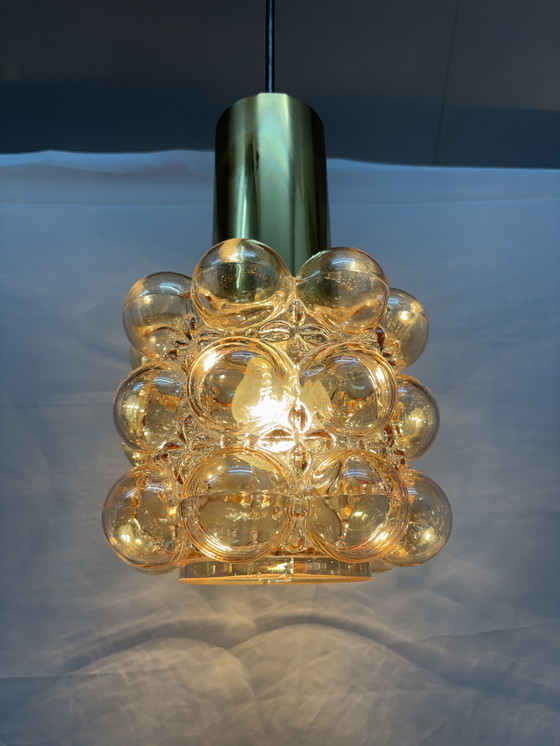 Image 1 of Suspension vintage Helena Tynell, lampe bulle design 1960