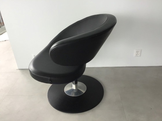 Image 1 of Club Varvier Peel en cuir noir