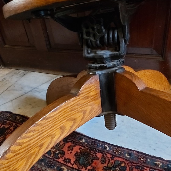 Image 1 of Sedia da capitano antica, mobilio per navi