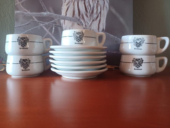 Image 1 of Vintage Rombouts Coffee Cups Thomas Germany
