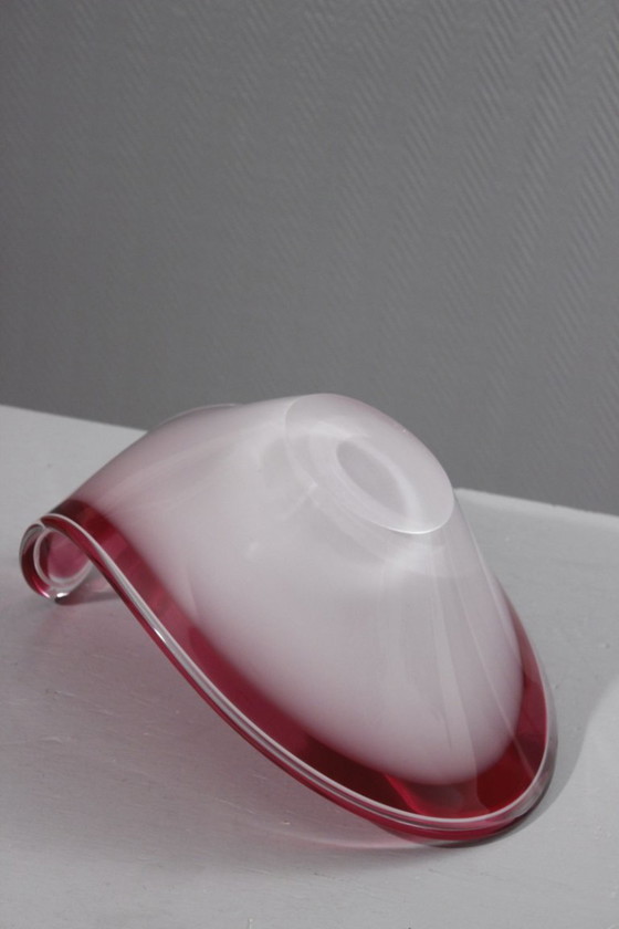 Image 1 of XXL Sommerso Cup "Shell" Flygsfors design Paul Kedelv 1957