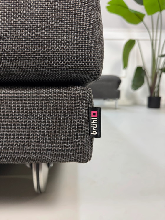 Image 1 of Brühl Fourtwo Sofa Stoff Schlafsofa Four Two Grau
