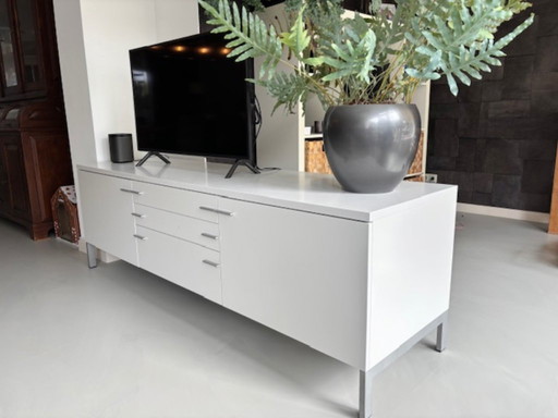 Pastoe sideboard cabinet off gray /white