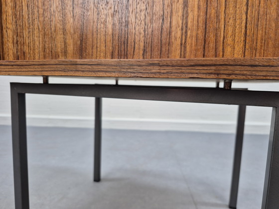 Vintage cabinet/Nightstands/side table Pastoe style. – Metal, Wood (photo 13 of 14)