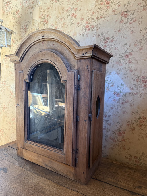 Antica vetrina provenzale in legno 