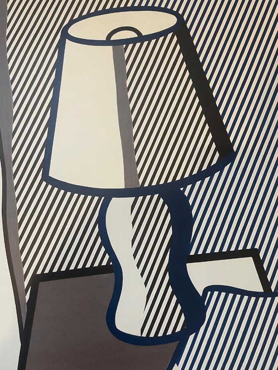 Image 1 of Nature morte à la lampe de table de Roy Lichtenstein