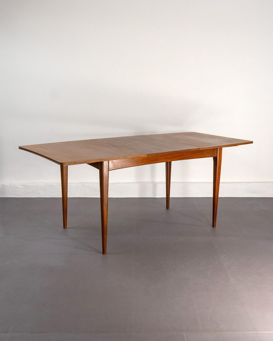 Image 1 of Mid Century Extending Dining Table Made of Teak and Afromosia by A. Younger Ltd.