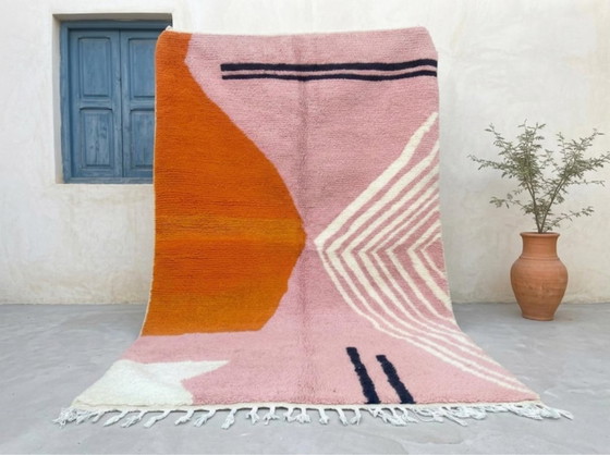 Alfombra marroquí hecha a mano de las montañas del Atlas, 200 cm x 300 cm. – Wool (photo 9 of 9)