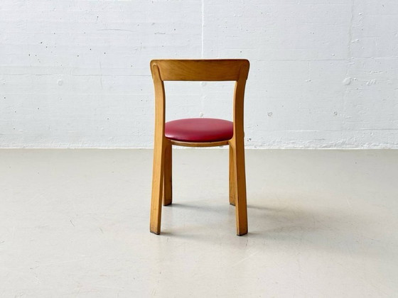 Image 1 of 6 Stühle von Bruno Rey für Dietiker mit Sitzpolster, 1970er Jahre