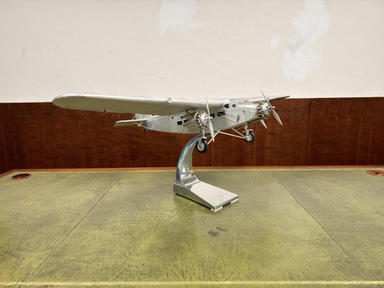 Authentic Models Ford Trimotor Model Airplane – Decorative Objects, Metal, Aluminium (photo 2 of 16)