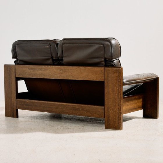 Image 1 of MK10591 Modell 757 Ledersofa-Set von Harry de Groot für Leolux, 3-teilig