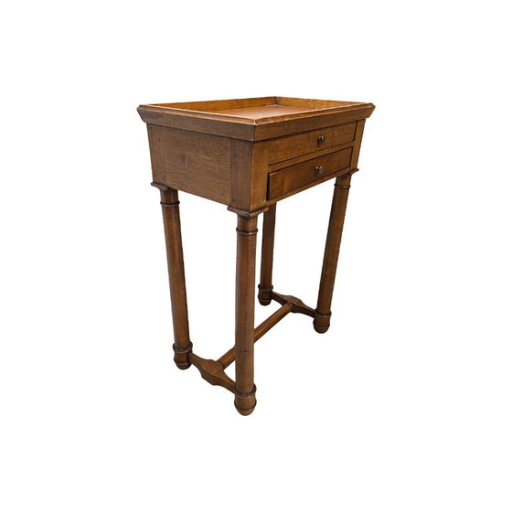 Tavolino vintage in stile Impero francese, anni '70 – Tavolini, Wood (photo 3 of 8)