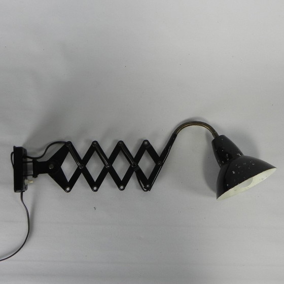 Image 1 of Industrial scissor lamp 1950s