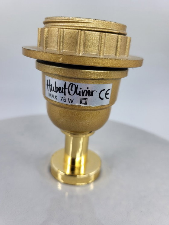 Image 1 of Hubert Olivier ceramic lamp, France, 1980