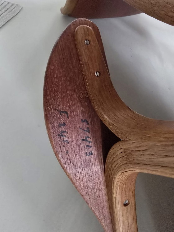 Image 1 of sedia vintage svedese Lamino di Ingve Ekestrom