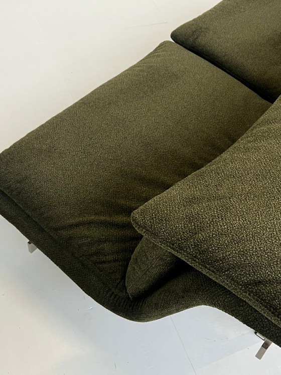 Vintage wave sofa – Giovanni Offredi for Saporiti Italia (1970) – Couches (photo 8 of 10)