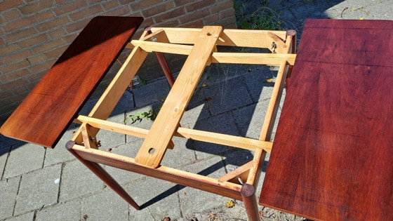 Image 1 of Midcentury extendable dining table