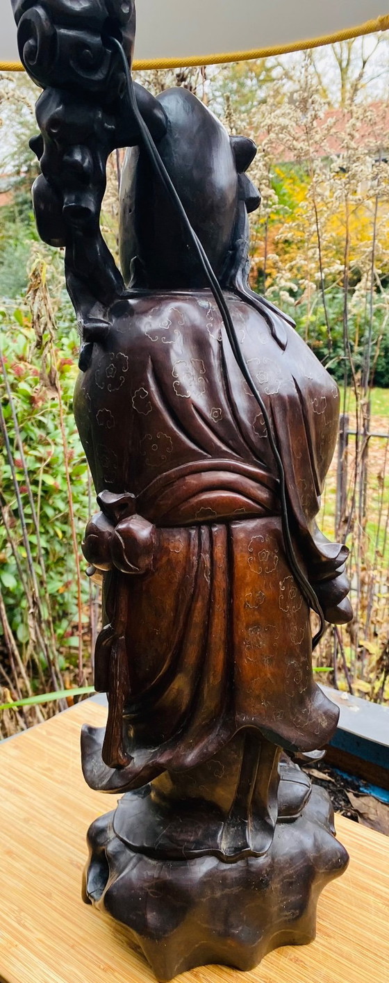 Image 1 of Grote Chinese Tafellamp 