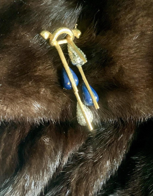 Bijou Convertible Pierre Cardin Vintage - Broche & Pendentif - 70s – cadeaus, Other, Metal (photo 2 of 11)