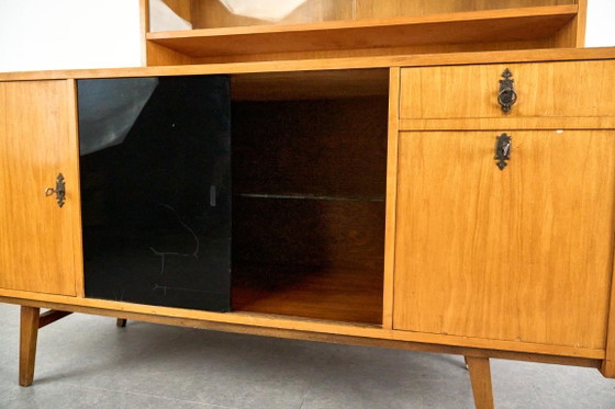 Midcentury Wooden Sideboard, Sześciolatka, Poland, 1969 (photo 5 of 18)
