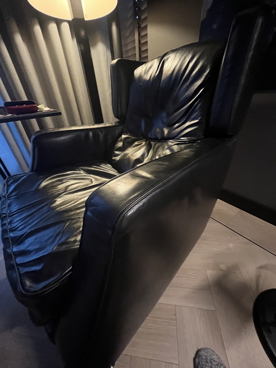 Image 1 of Precioso sillón orejero de Natuzzi.