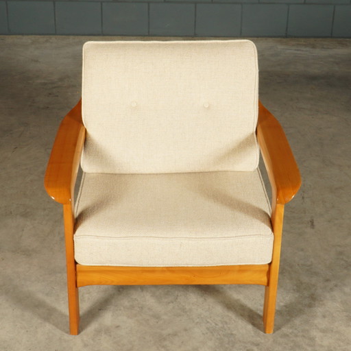 Vintage Danish Armchair - Walnut - 1960s