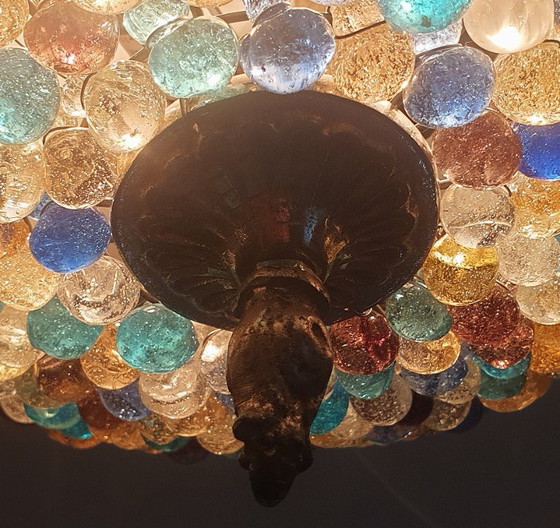 Gran Plafón Murano Uvas Cristal (37 Cm) – Plafones, Vidrio (photo 16 of 24)