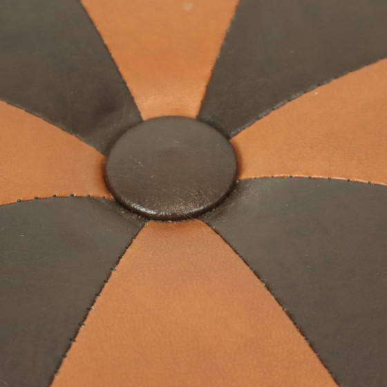 Image 1 of Poggiapiedi quadrato vintage Skai